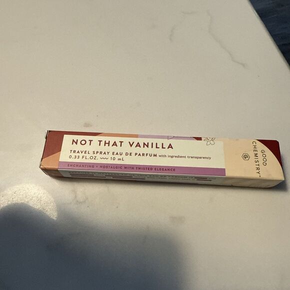 Good Chemistry Not That Vanilla Travel Spray Eau De Parfum Perfume - Picture 1 of 7